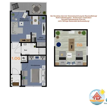 Apartment Haus Seeblick 20 Wohlenberg